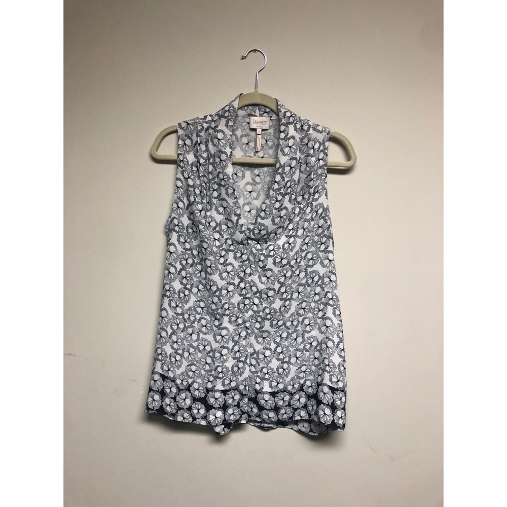 Laundry by Shelli Segal Floral Sleeveless Blouse